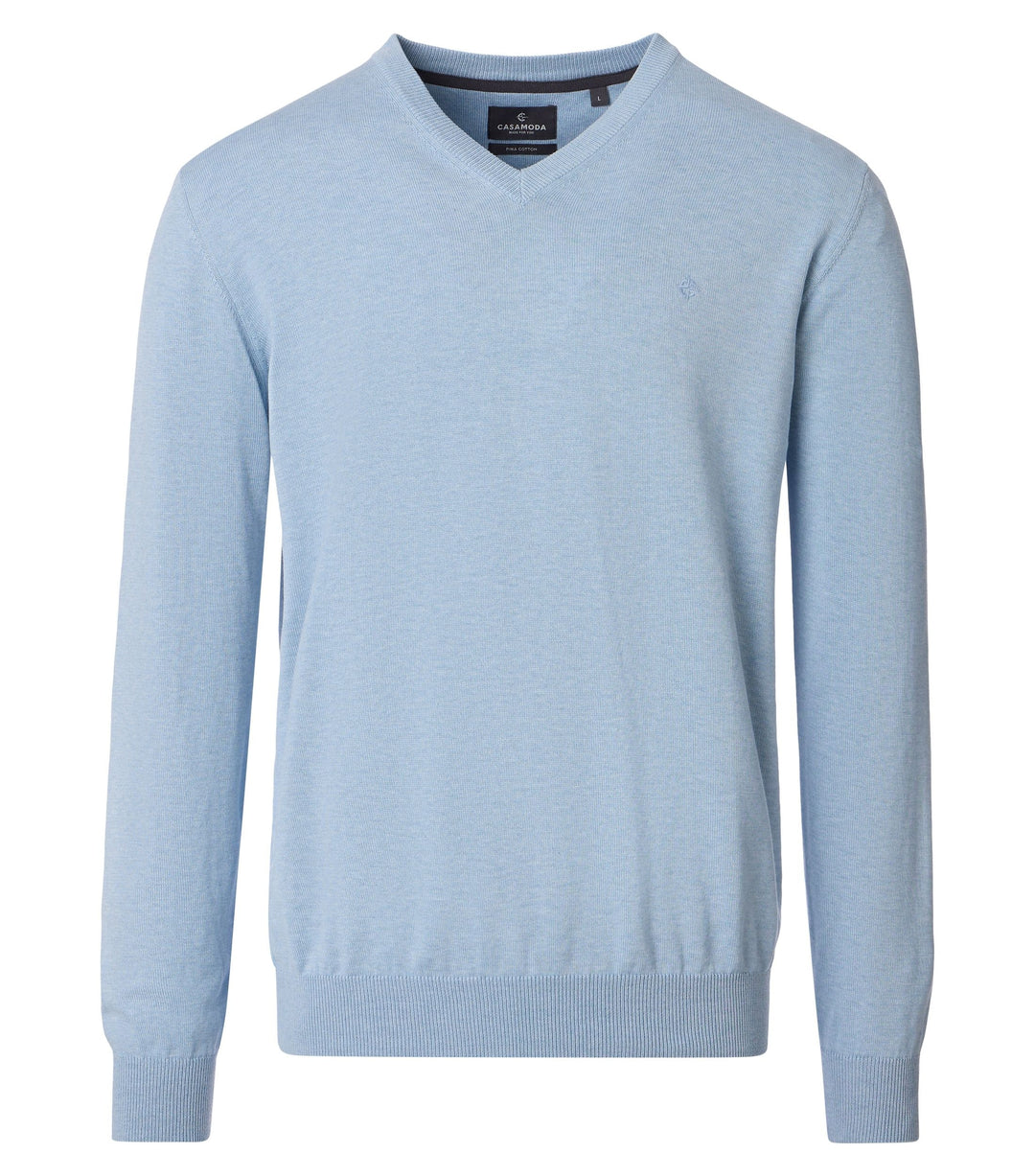 V-Neck – Regular Fit – Cotton Jumper