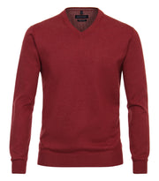 Casa Moda Plain V Neck Jumper