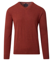 Casa Moda Plain V Neck Jumper