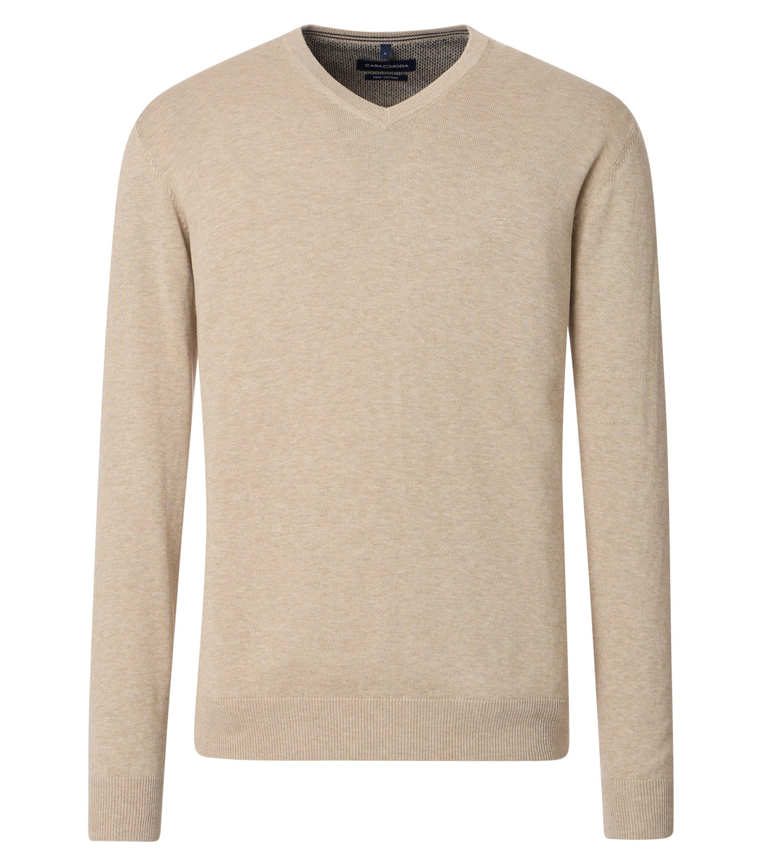 Casa Moda – V-Neck – Regular Fit – Cotton Pullover