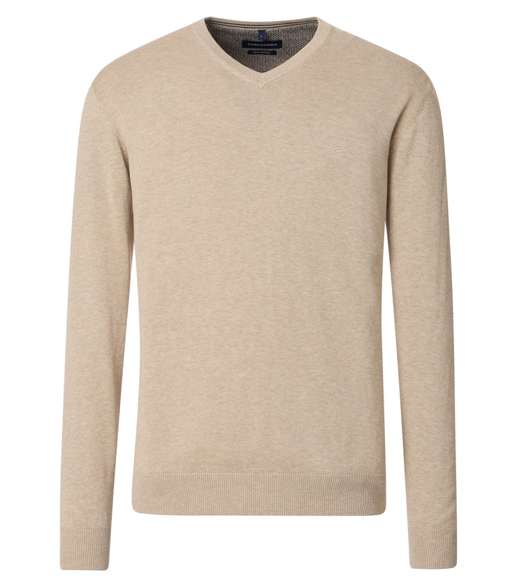 Casa Moda – V-Neck – Regular Fit – Cotton Pullover