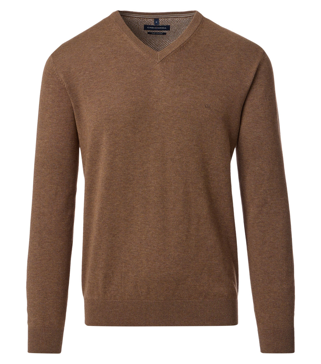 Casa Moda – V-Neck – Regular Fit – Cotton Pullover
