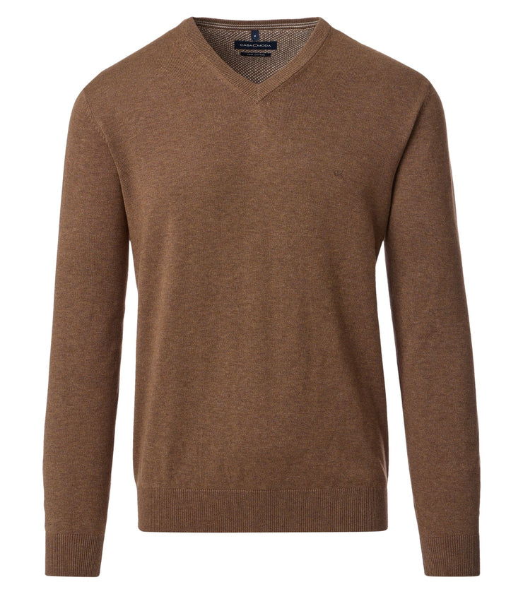 Casa Moda – V-Neck – Regular Fit – Cotton Pullover