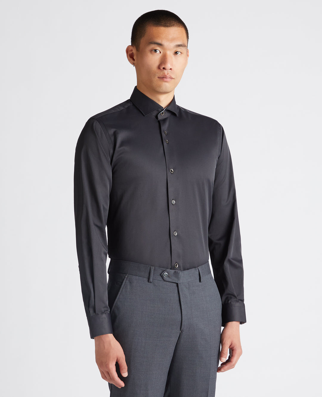Remus Uomo – Seville White Tapered Fit Semi-Formal Shirt