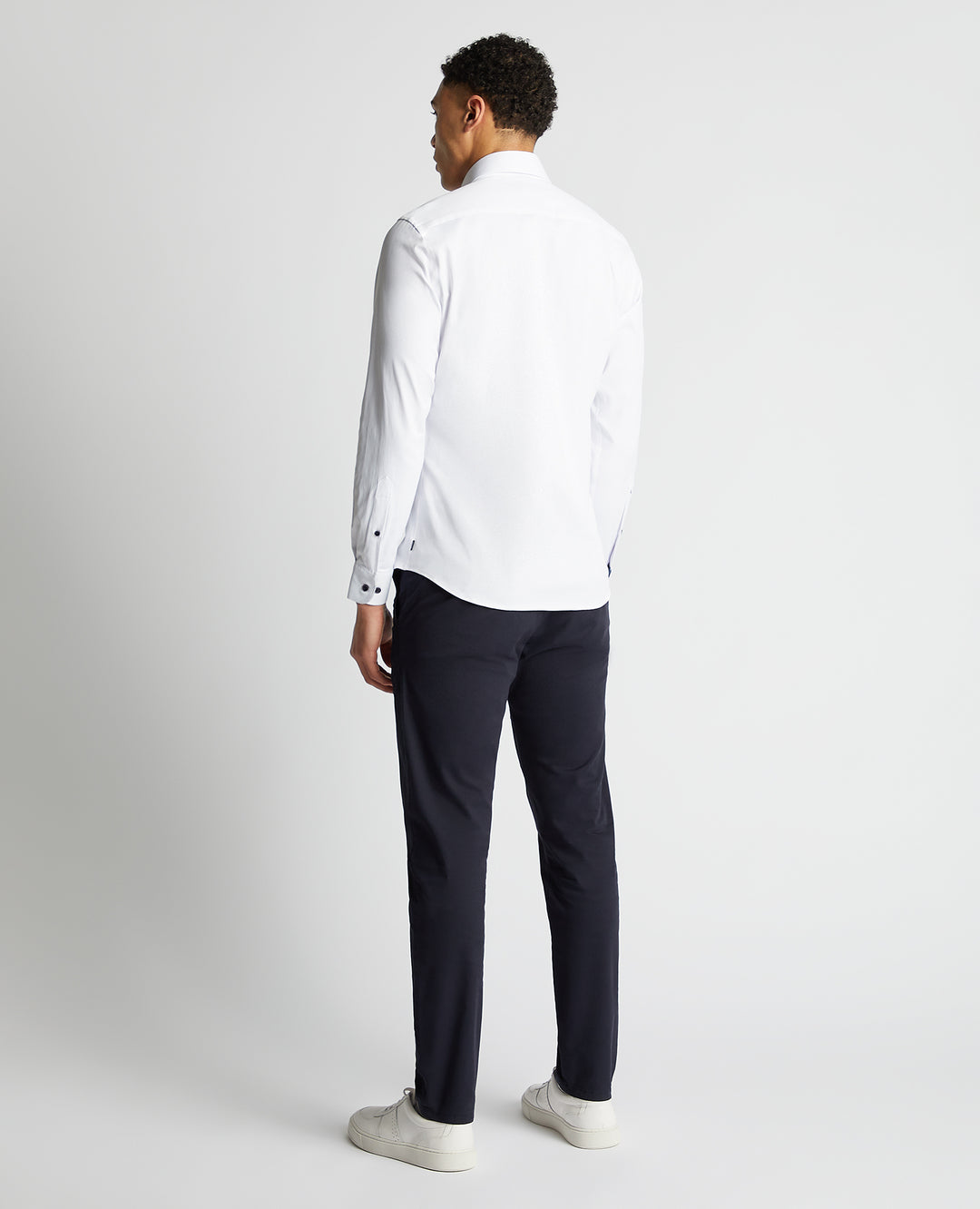 Remus Uomo – Seville White Tapered Fit Semi-Formal Shirt