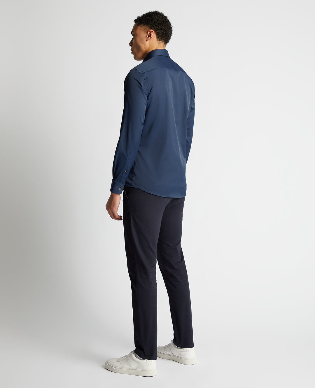 Remus Uomo – Seville White Tapered Fit Semi-Formal Shirt