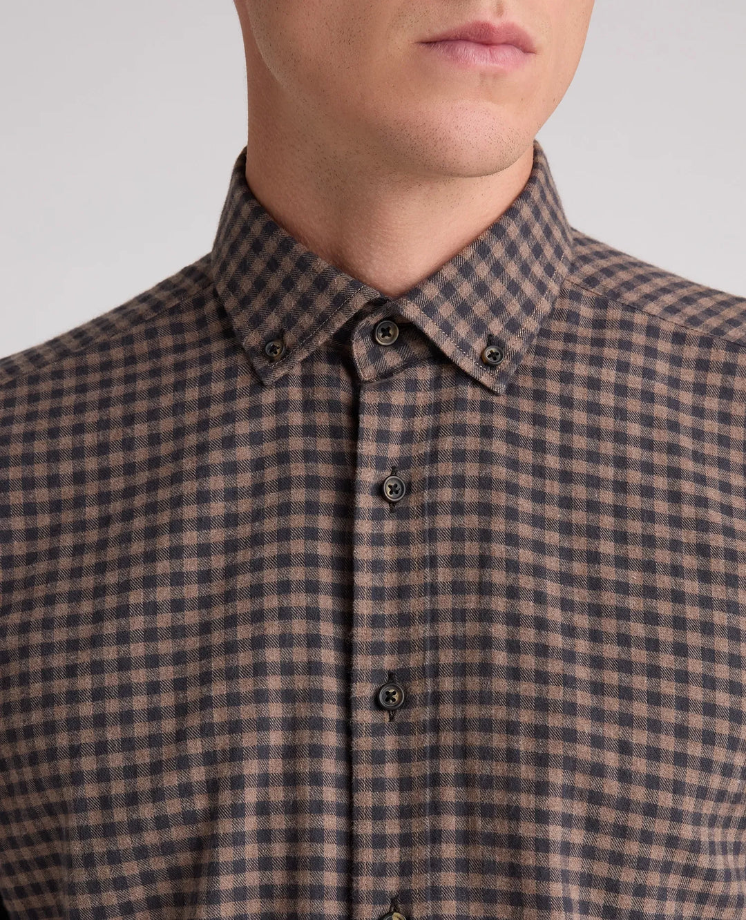 Tapered Fit Casual Shirt – Blue