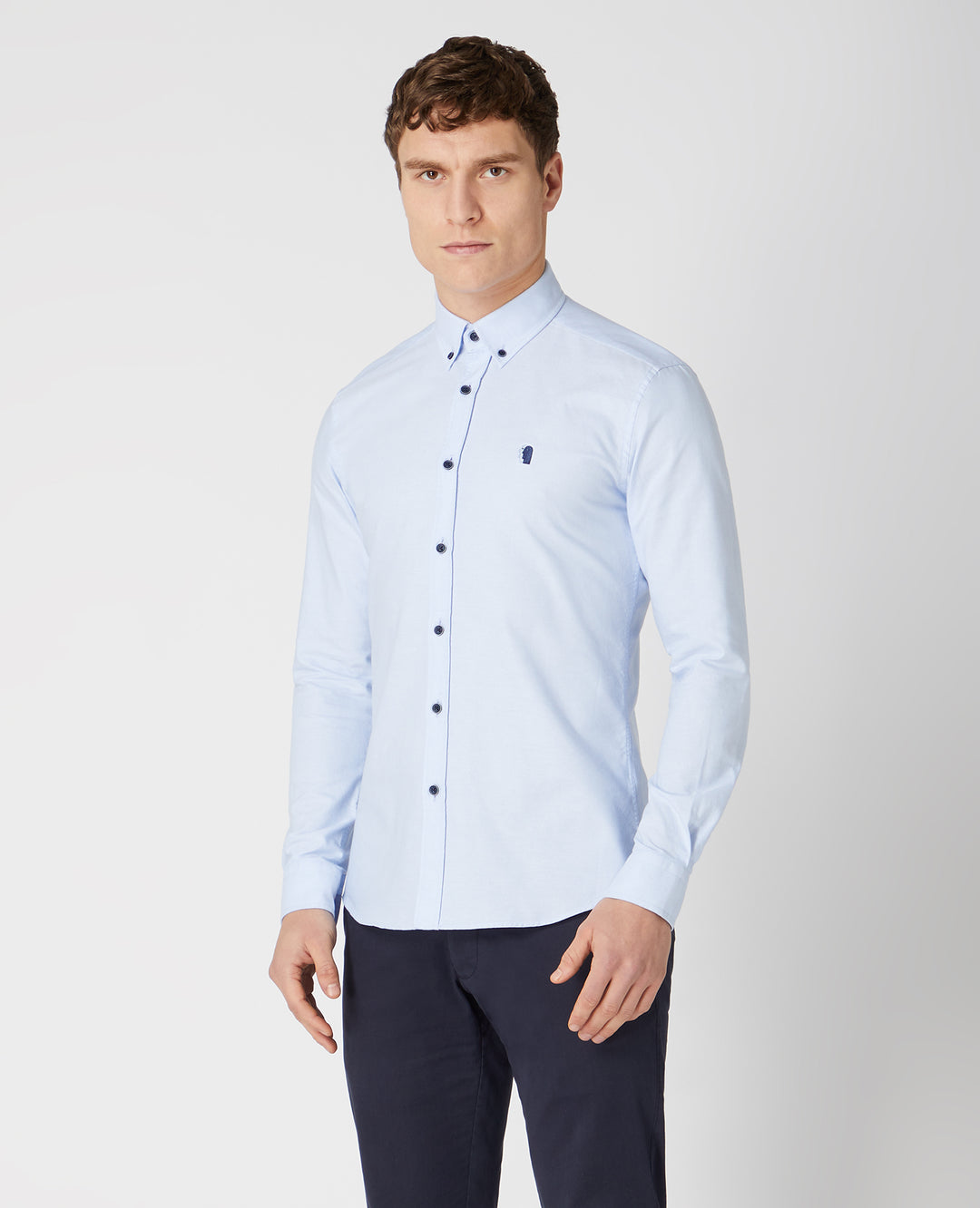 Remus Uomo Long Sleeve Oxford Shirt