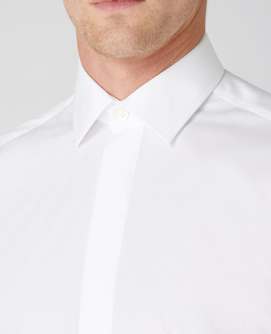 Remus Uomo – Seville – White – Long Sleeve Formal Shirt