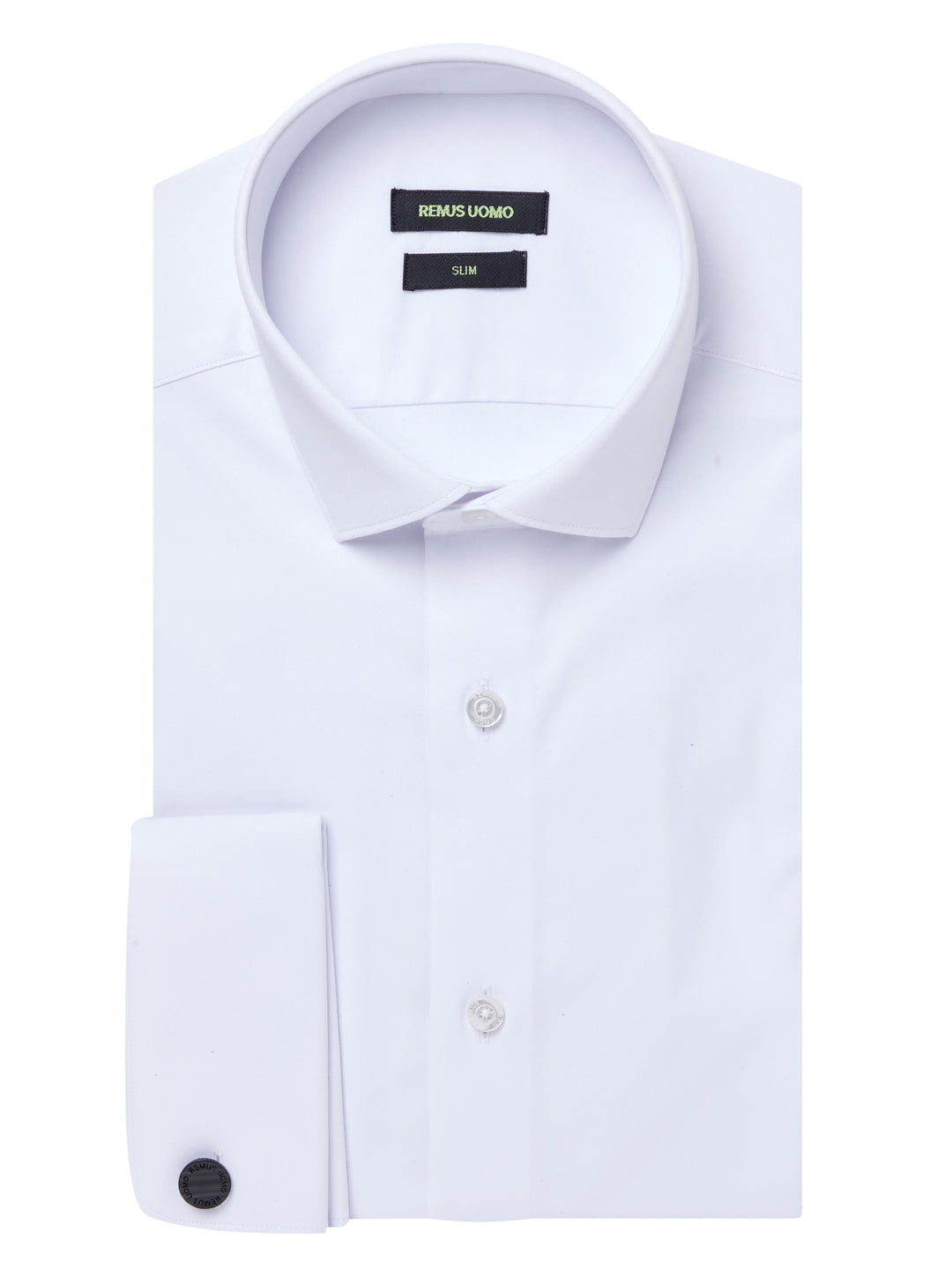 Remus Uomo – Rome – White – Long Sleeve Formal Shirt