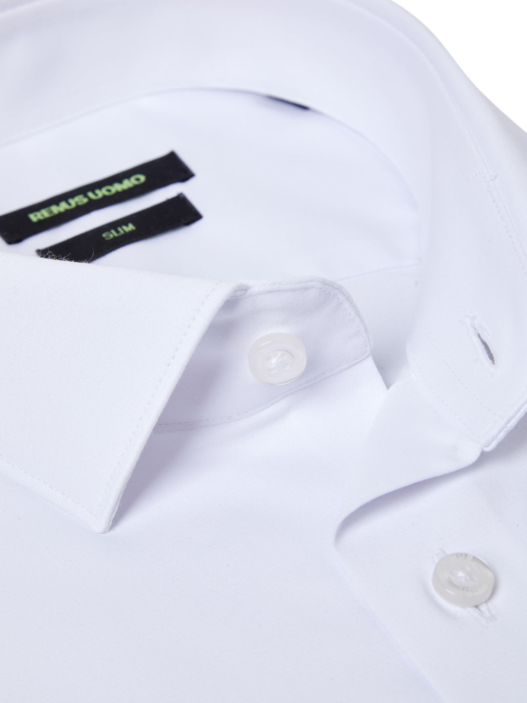 Remus Uomo – Rome – White – Long Sleeve Formal Shirt