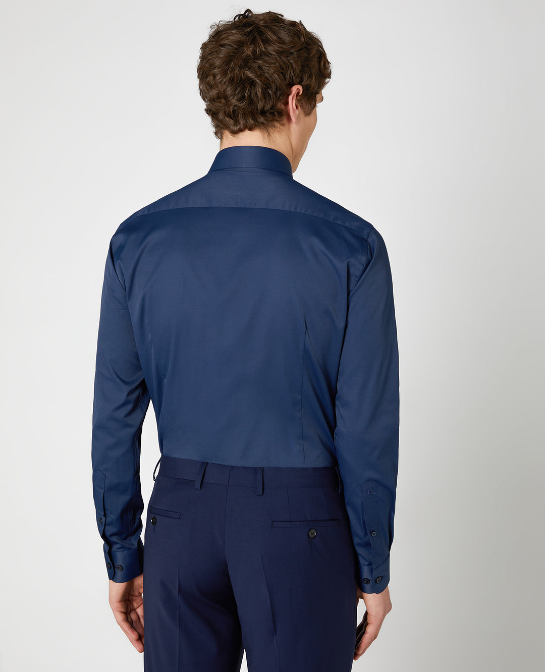 Remus Uomo – Slim Fit – White/Navy/Pink/Black/Blue – Rome Long Sleeve Formal Shirt
