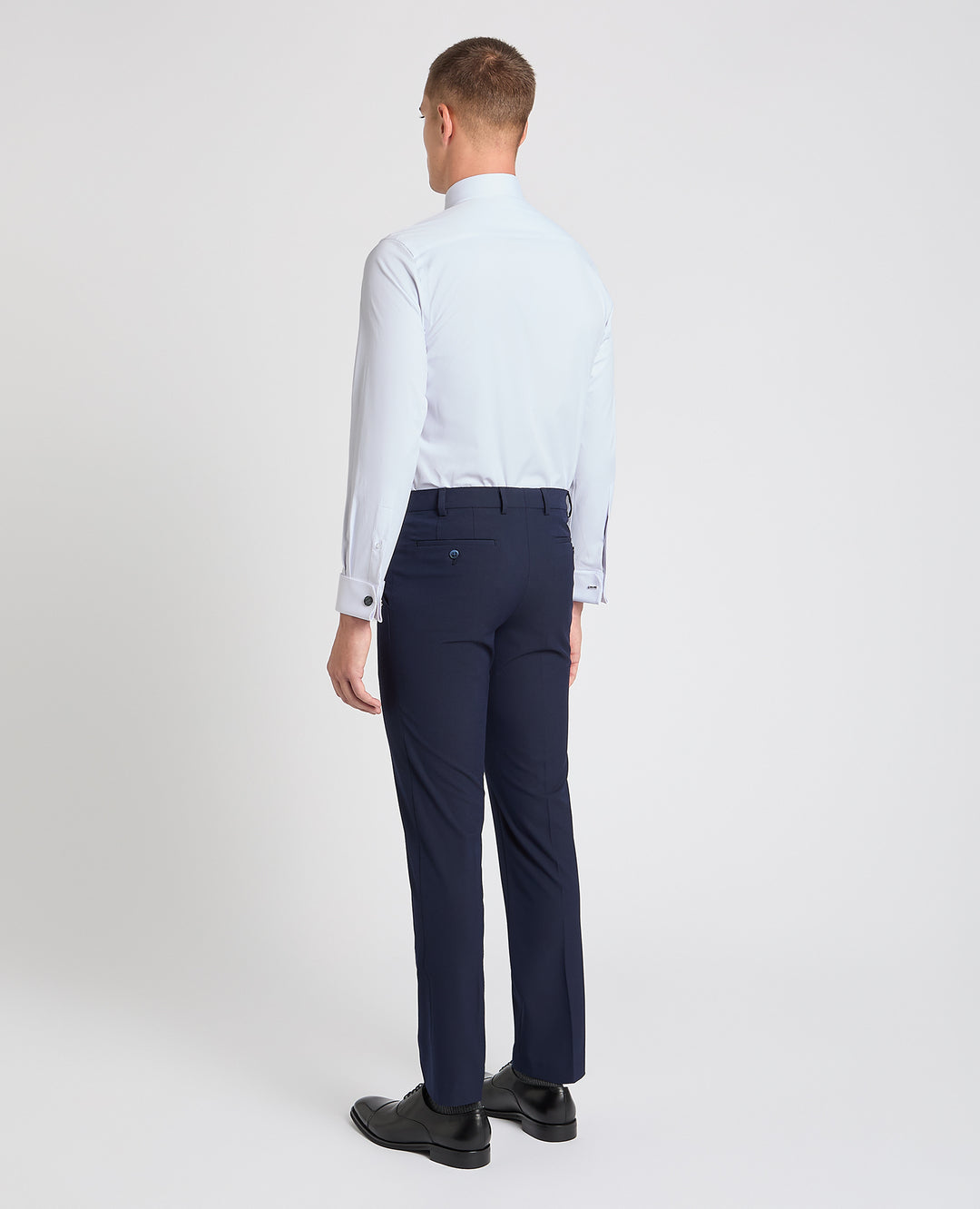 Remus Uomo – Frank – White – Long Sleeve Formal Shirt