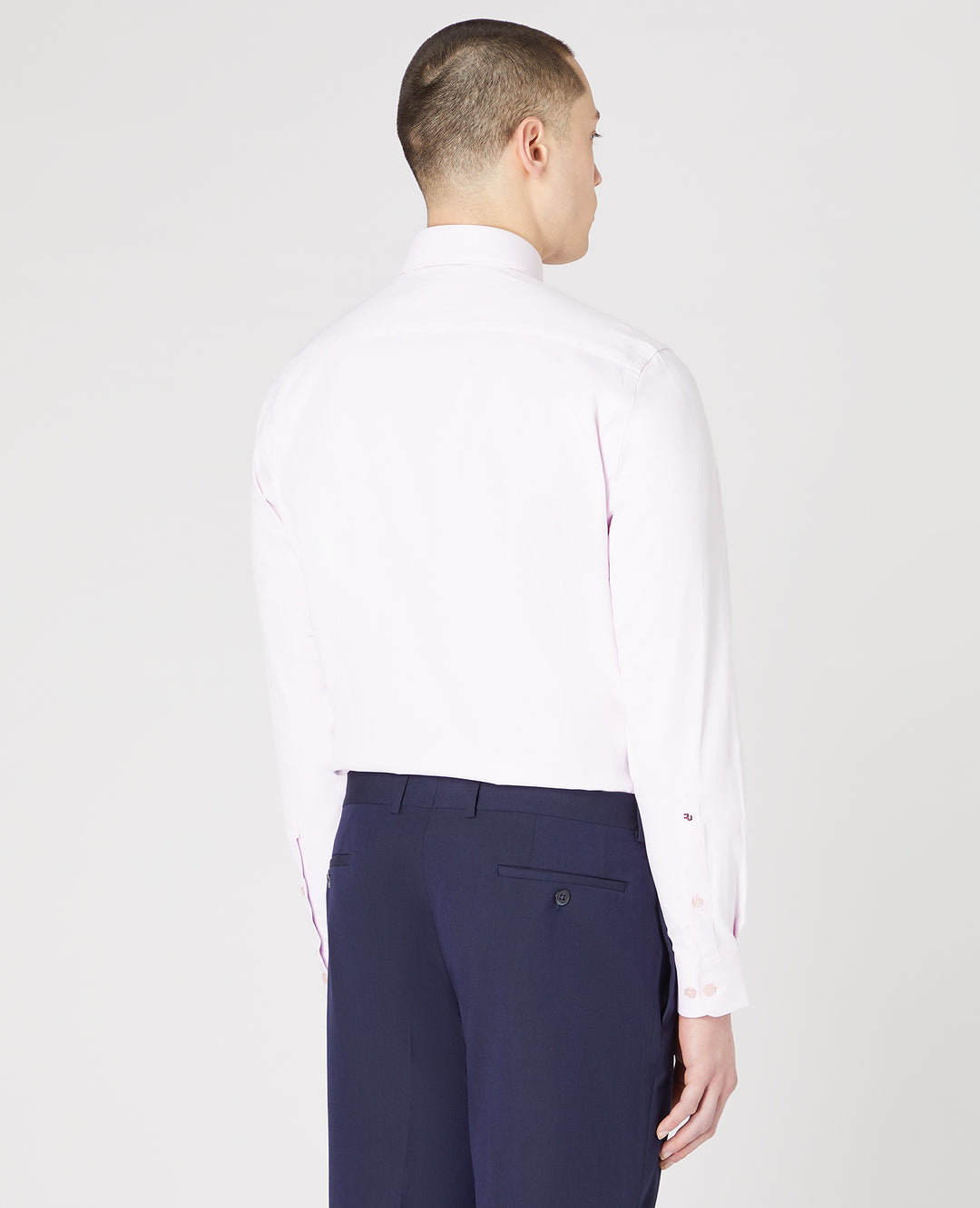 Remus Uomo – Tapered Fit – White/Navy/Pink/Black/Blue – Rome Long Sleeve Formal Shirt