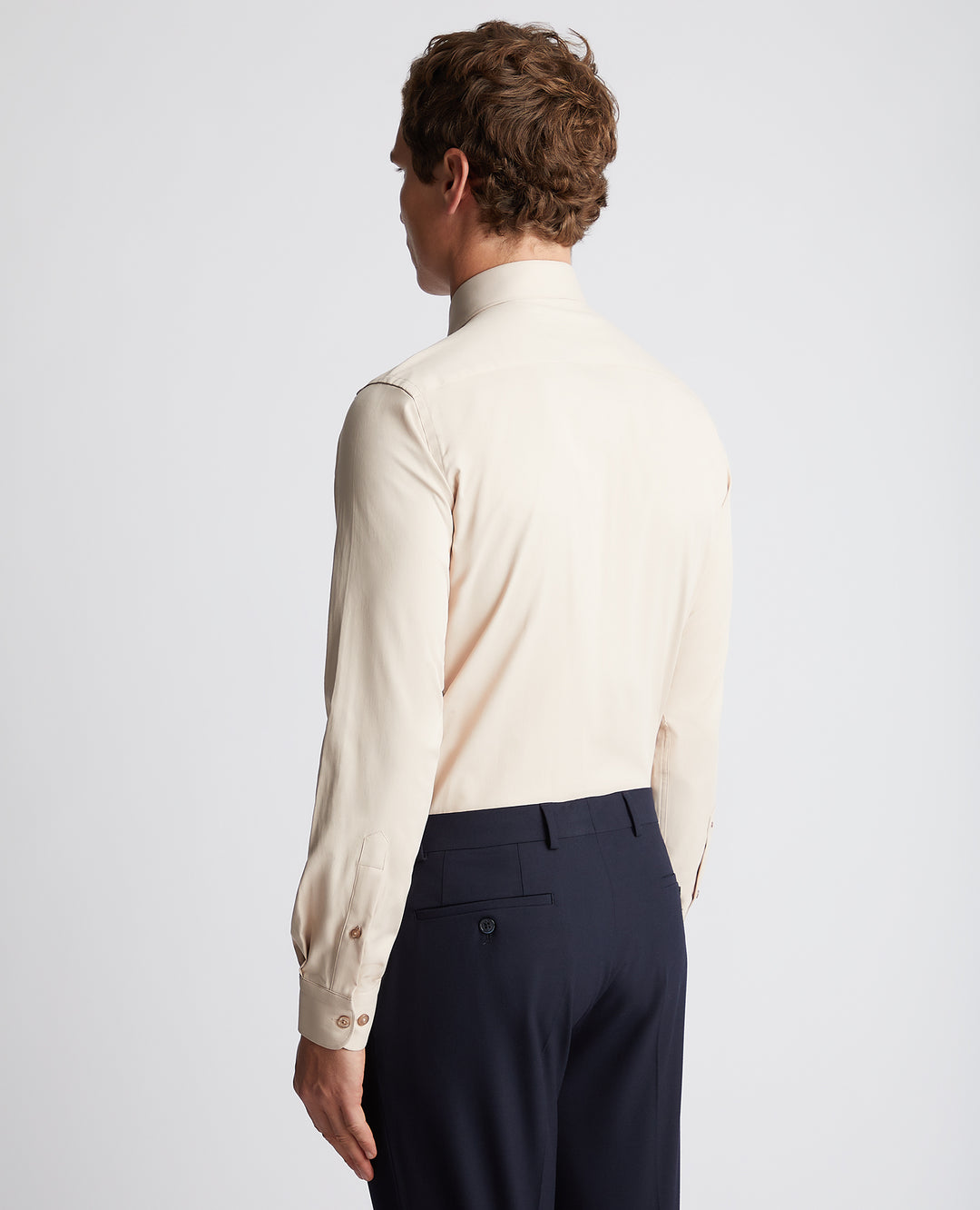 Remus Uomo – Tapered Fit – White/Navy/Pink/Black/Blue – Rome Long Sleeve Formal Shirt