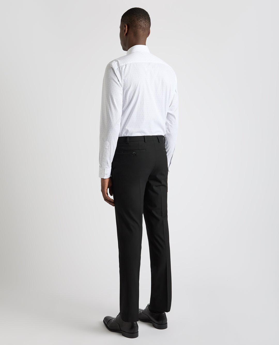 Remus Uomo – Blue &amp; White – Long Sleeve Formal Shirt
