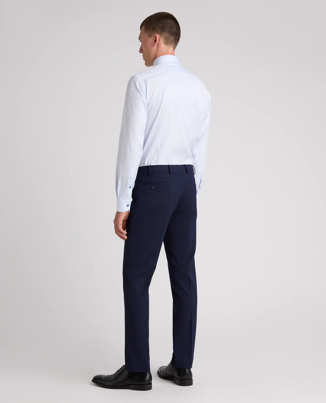 Tapered Fit Dobby Formal Shirt