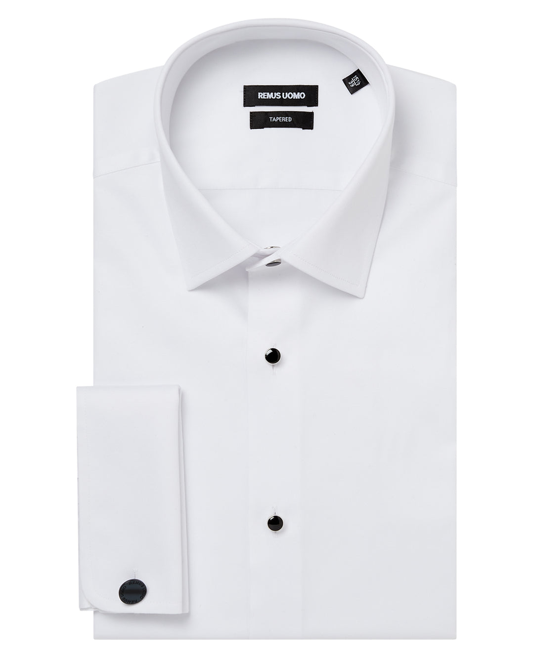 Remus Uomo – Seville – White – Long Sleeve Formal Shirt