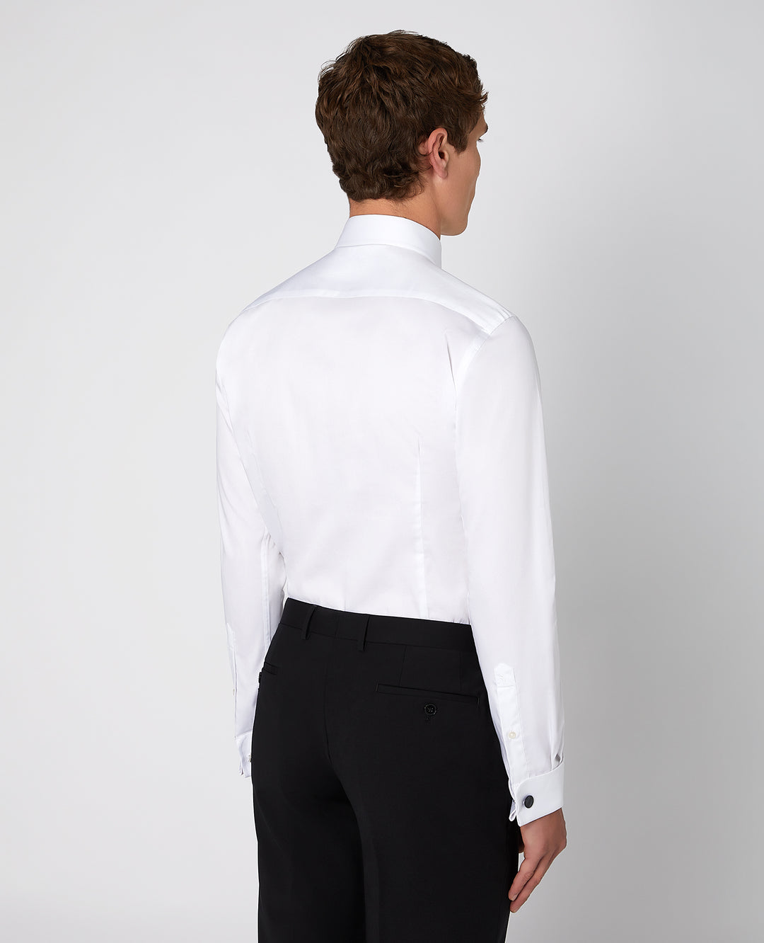 Remus Uomo – Seville – White – Long Sleeve Formal Shirt