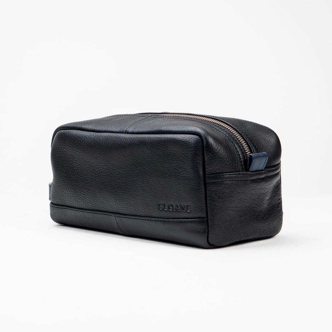 Premium Leather Wash Bag