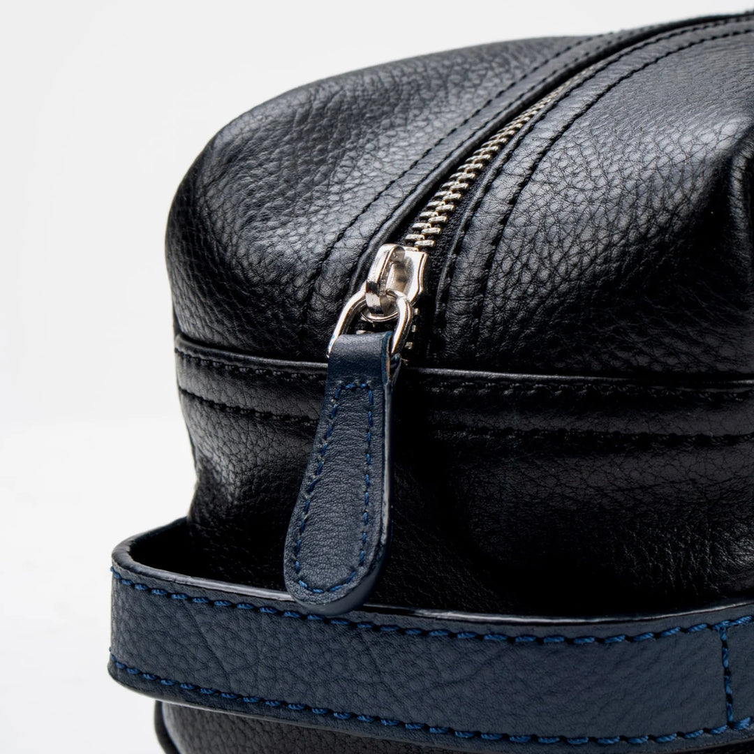 Premium Leather Wash Bag