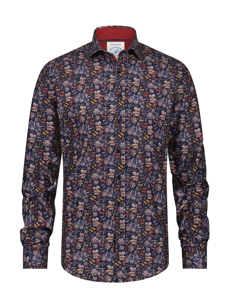 A Fish Named Fred Director Long Sleeve Shirt