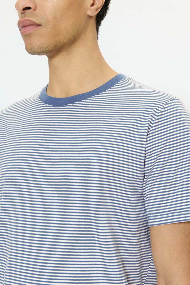 Matinique – MAjeremy – Regular Fit – Blue Horizon – Striped T-Shirt