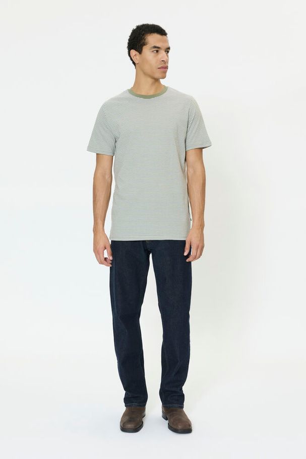 Matinique – MAjeremy – Regular Fit – Light Army – Striped T-Shirt