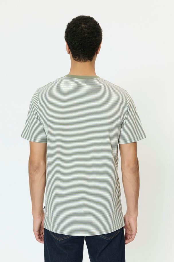 Matinique – MAjeremy – Regular Fit – Light Army – Striped T-Shirt