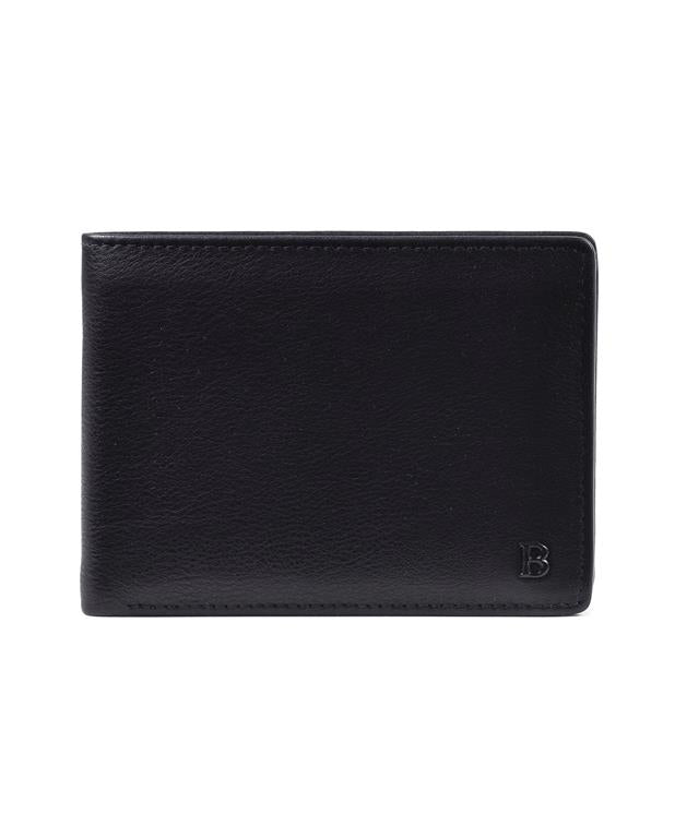 Classic Line – 3304 – Genuine Leather Wallet (Black / Brown)