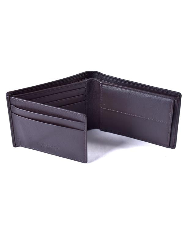 Classic Line – 3304 – Genuine Leather Wallet (Black / Brown)
