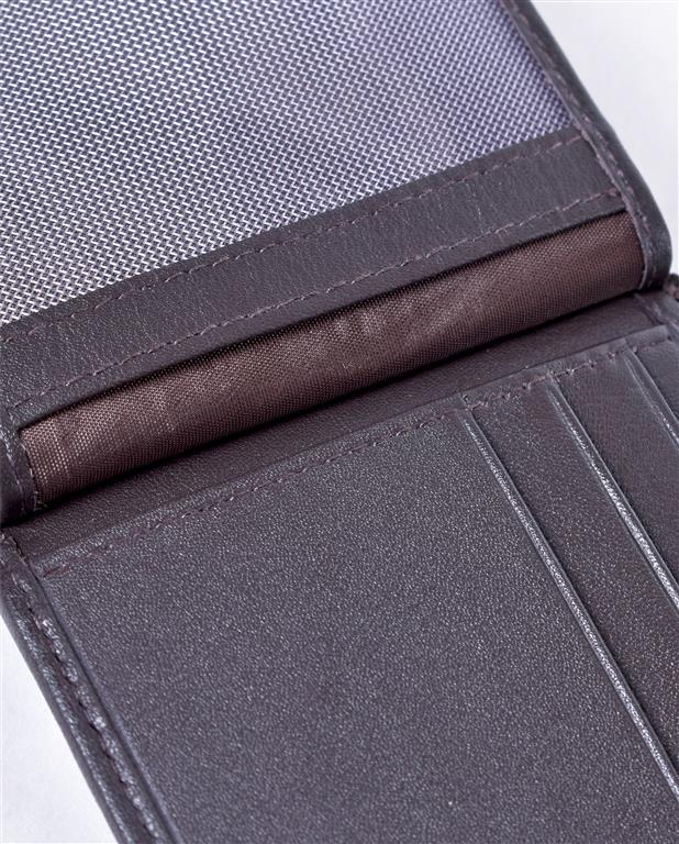 Classic Line – 3304 – Genuine Leather Wallet (Black / Brown)