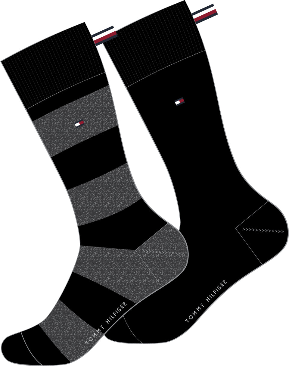 Tommy Hilfiger – Rugby Stripe - 2 Pack Socks