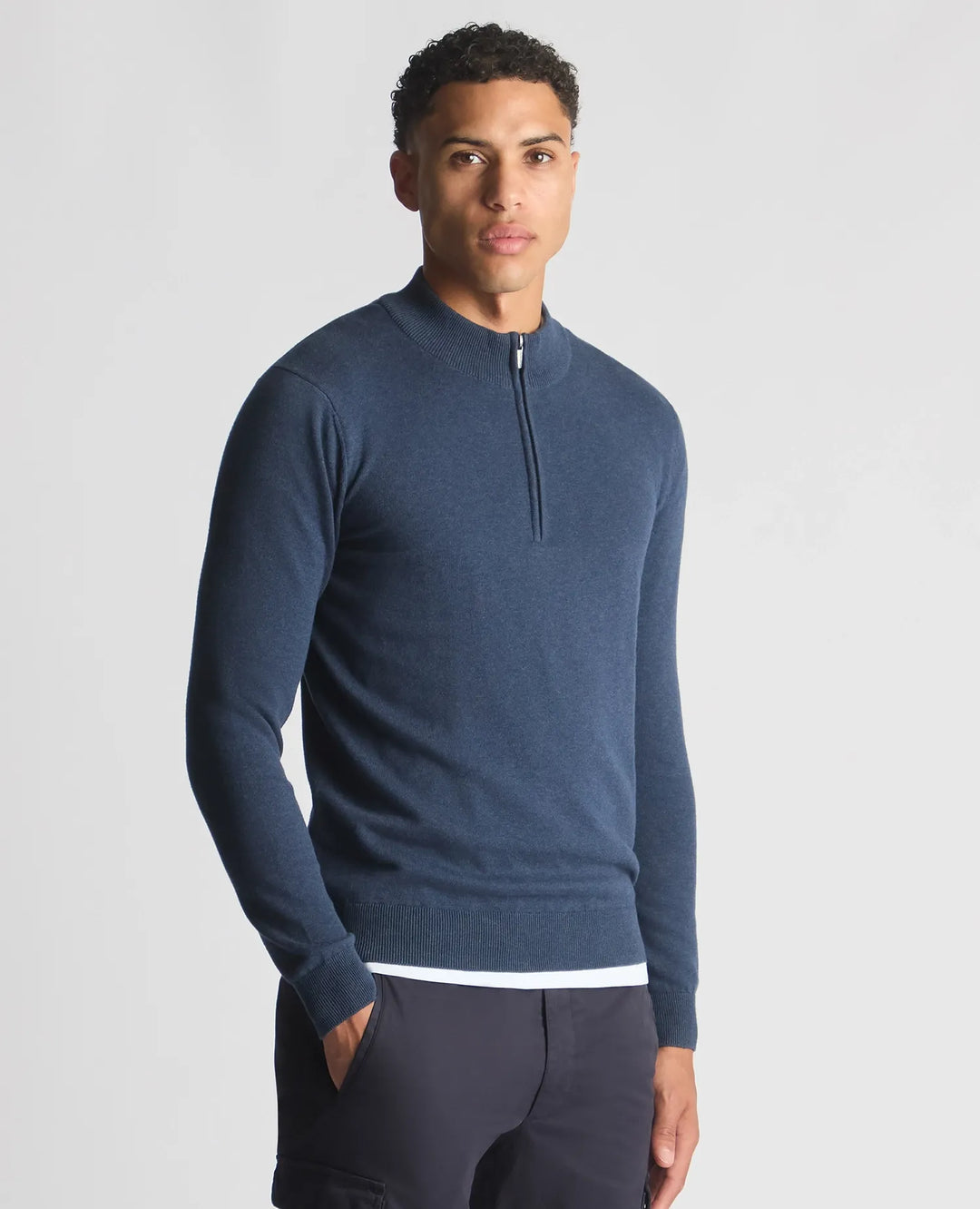 Tapered Fit – Half Zip Jumper