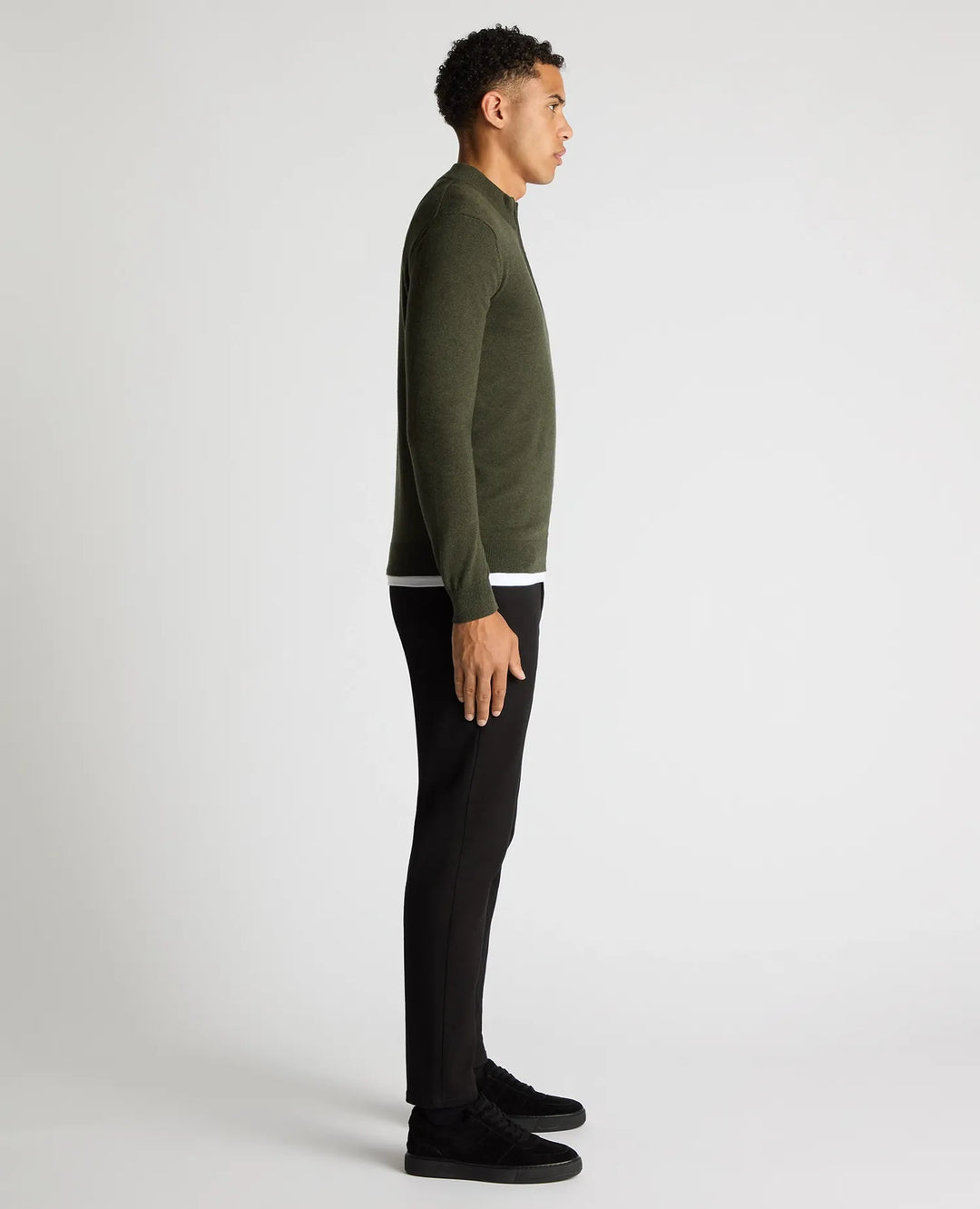 Tapered Fit – Half Zip Jumper