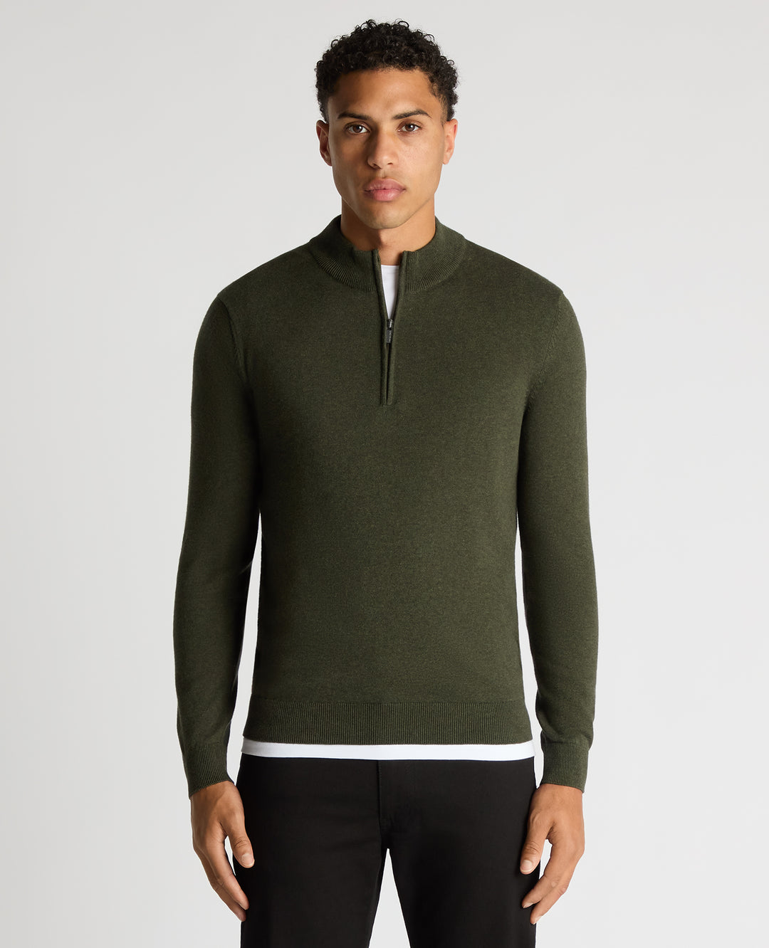 Remus Uomo – Tapered Fit – Half Zip Jumper