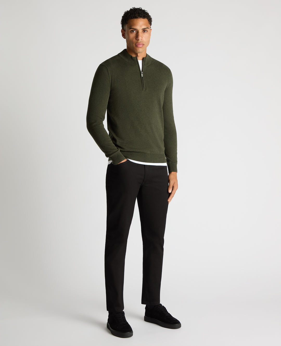 Remus Uomo – Tapered Fit – Half Zip Jumper