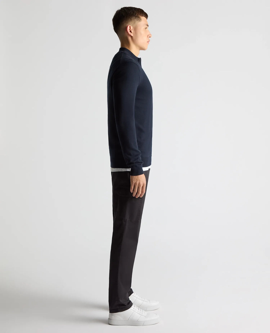 Tapered Fit – Half Zip Jumper