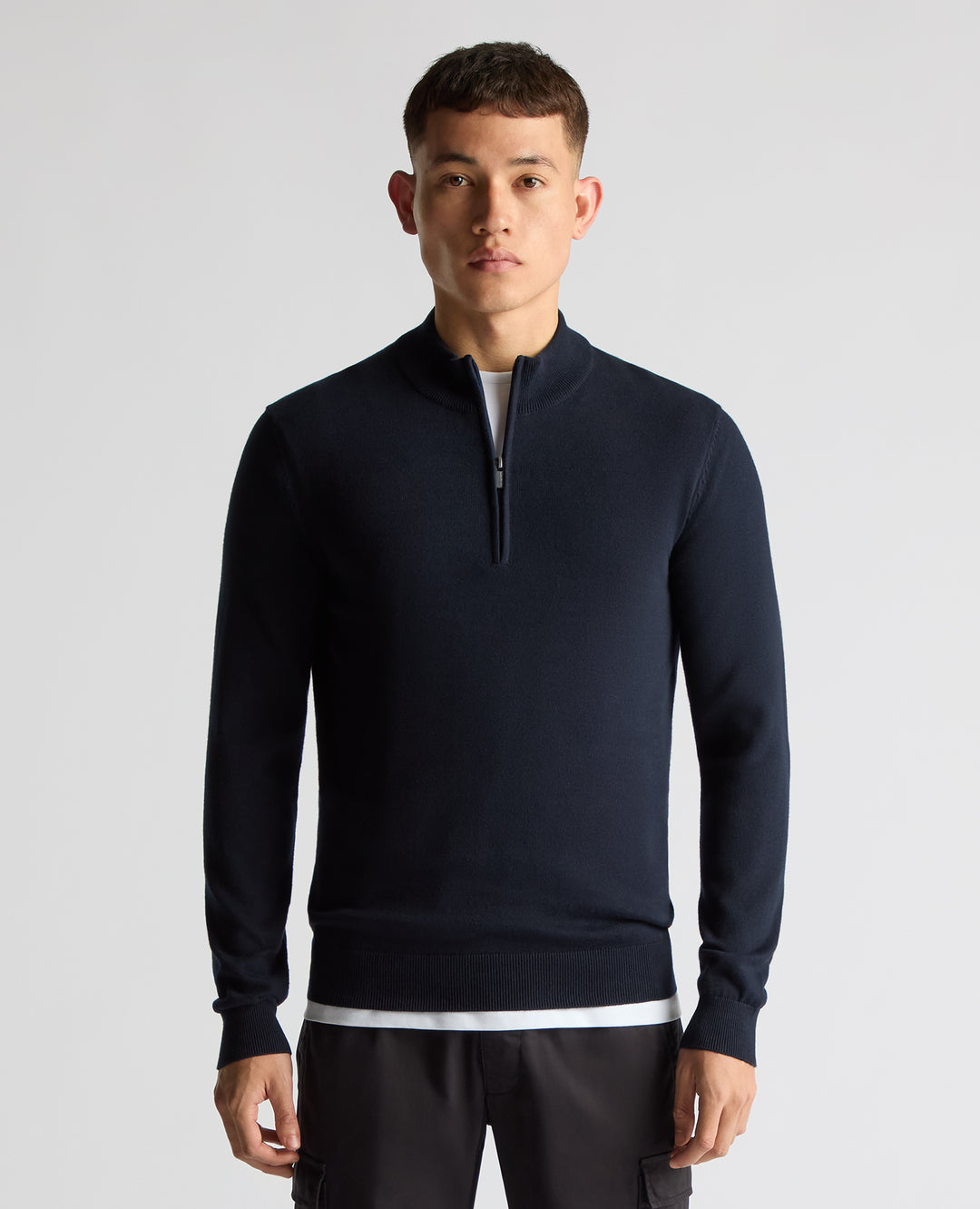 Remus Uomo – Tapered Fit – Half Zip Jumper