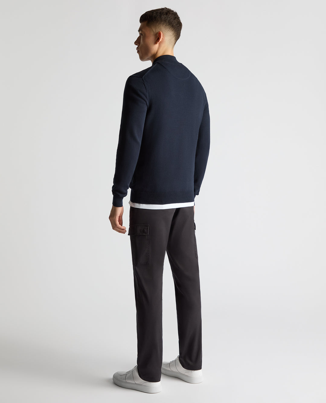 Remus Uomo – Tapered Fit – Half Zip Jumper