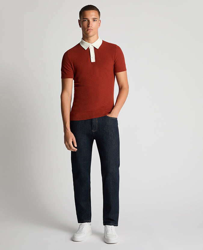 Remus Uomo – Short Sleeve 3 Button Polo Shirt