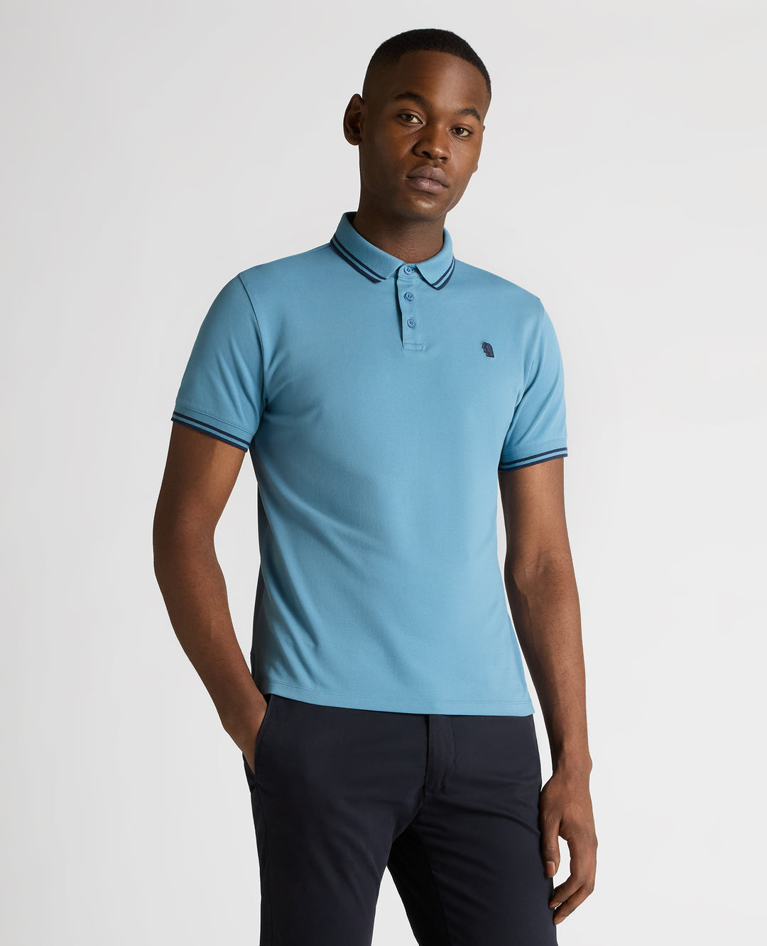 Remus Uomo – Tapered Fit – Short Sleeve Polo Shirt