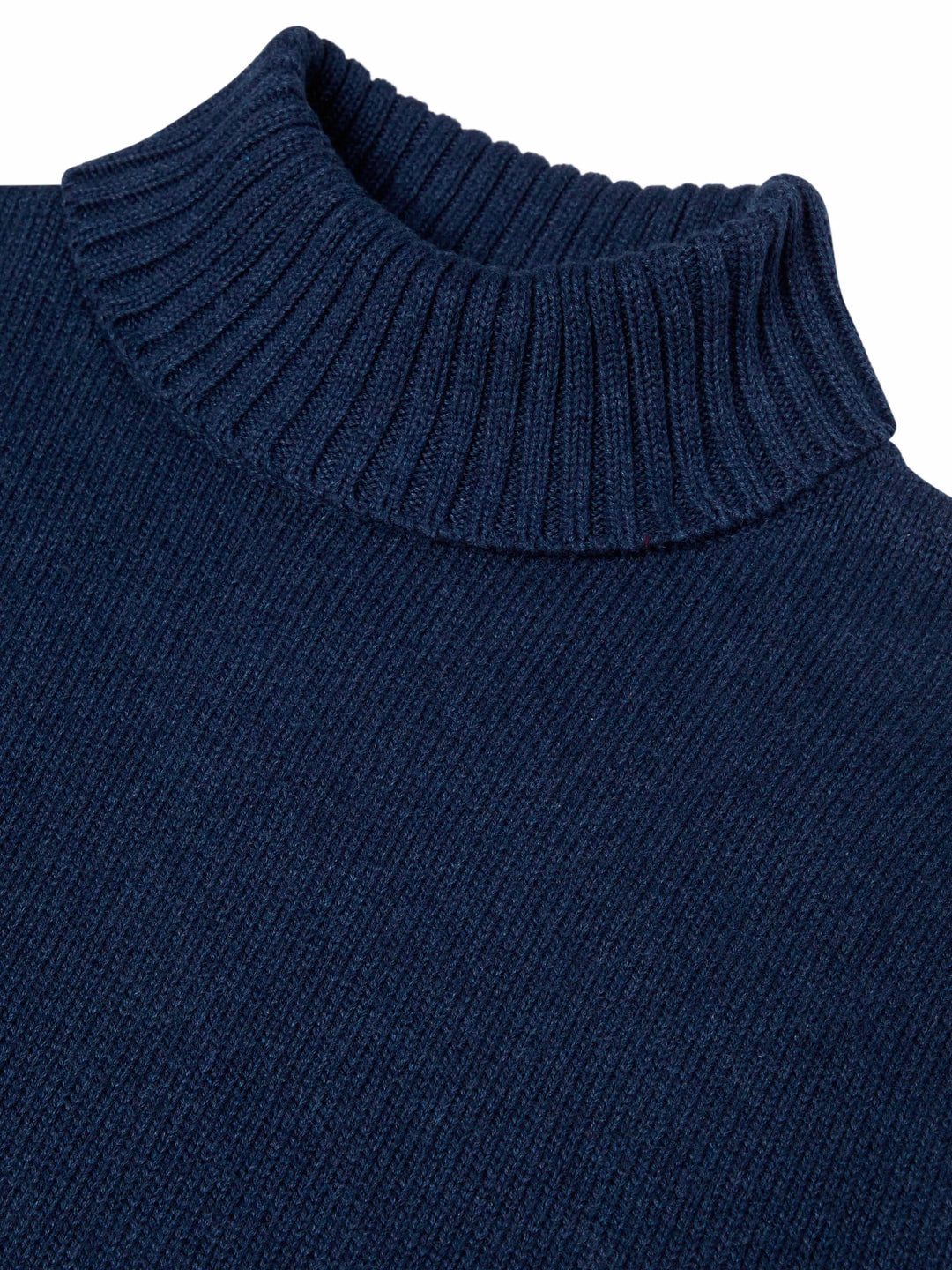 Roll Neck Cotton Sweater