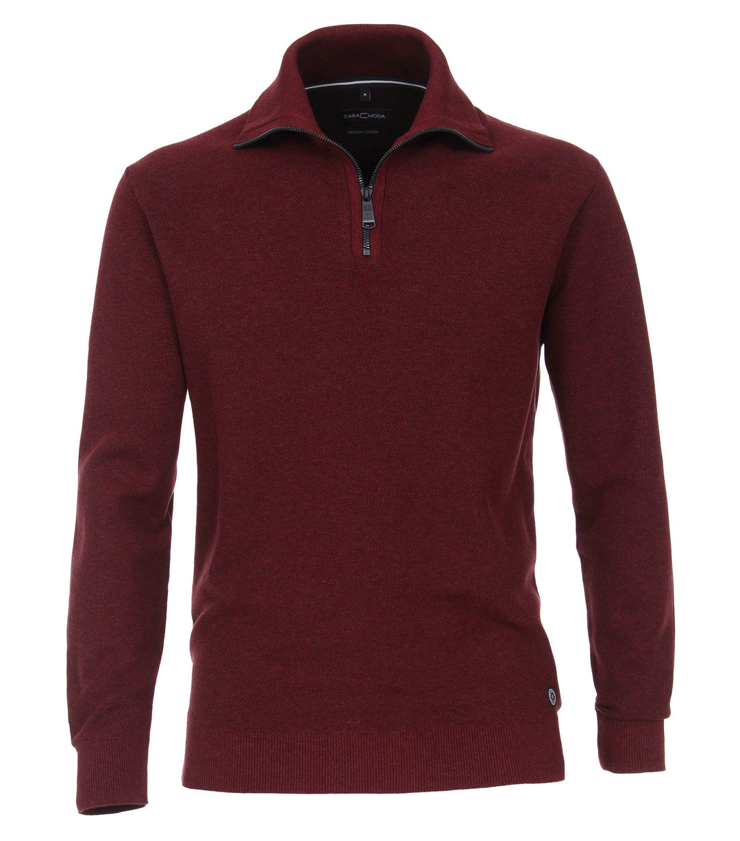 Casa Moda - Regular Fit - Half Zip Jumper