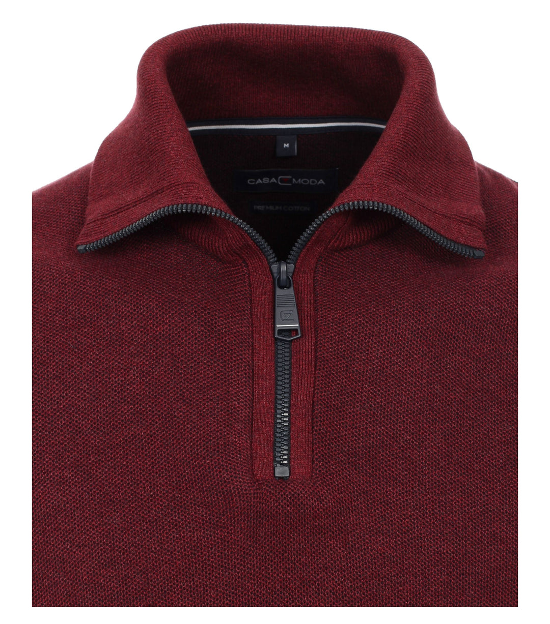 Casa Moda - Regular Fit - Half Zip Jumper