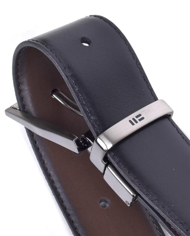 Miguel Bellido – Classic Reversible Cowhide Leather Belt – 32mm