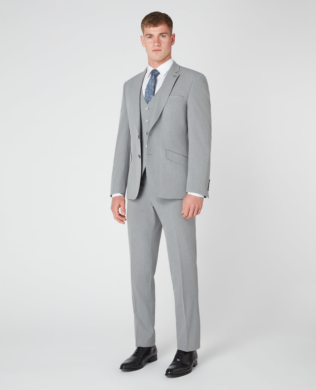Remus Uomo – Tapered Fit – Light Grey – Palucci Mix &amp; Match Suit Jacket