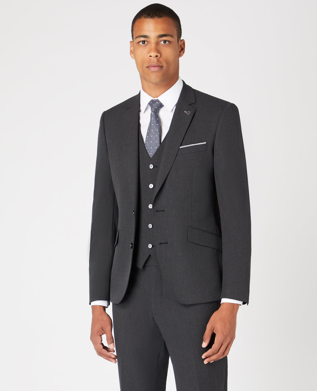 Remus Uomo – Tapered Fit – Dark Grey – Palucci Mix &amp; Match Suit Jacket