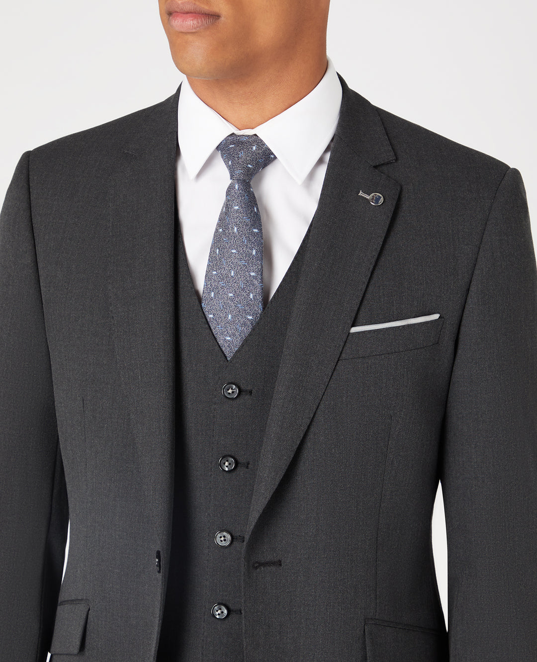 Remus Uomo – Tapered Fit – Dark Grey – Palucci Mix &amp; Match Suit Jacket