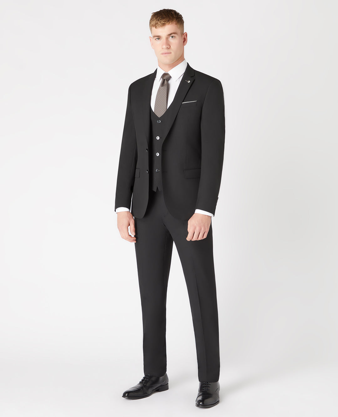 Remus Uomo – Slim Fit – Black – Luca Mix &amp; Match Suit Jacket